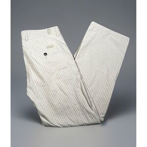 VTG-7 For All Mankind 'Gatsby' Pin Striped Trousers Men 33x32 Bootcut